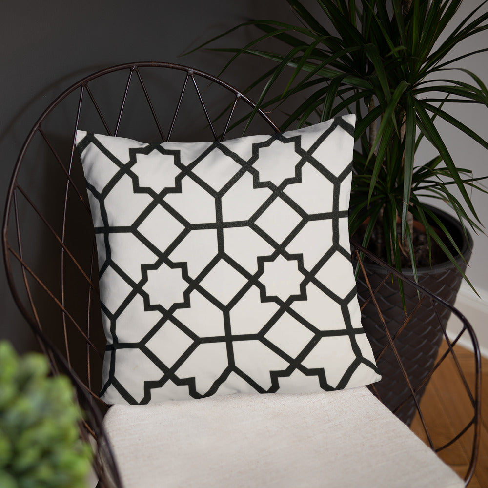 Black & Beige Pillow