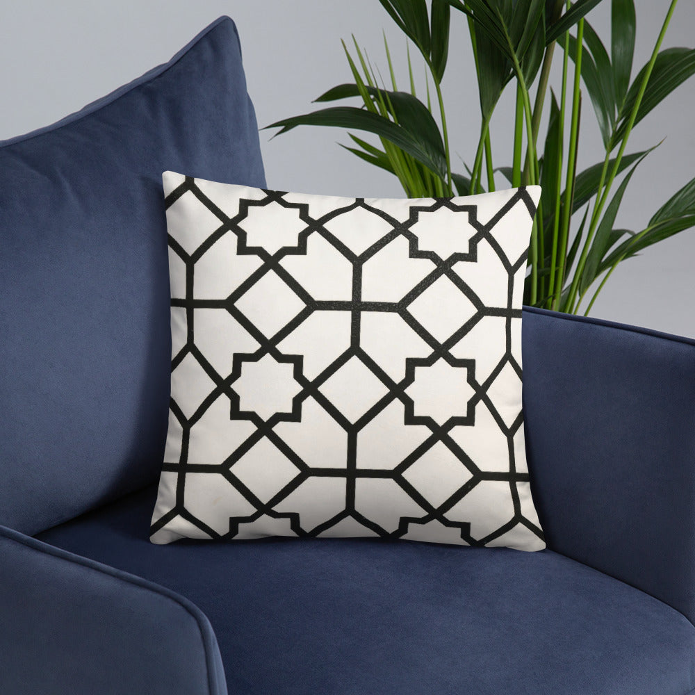 Black & Beige Pillow