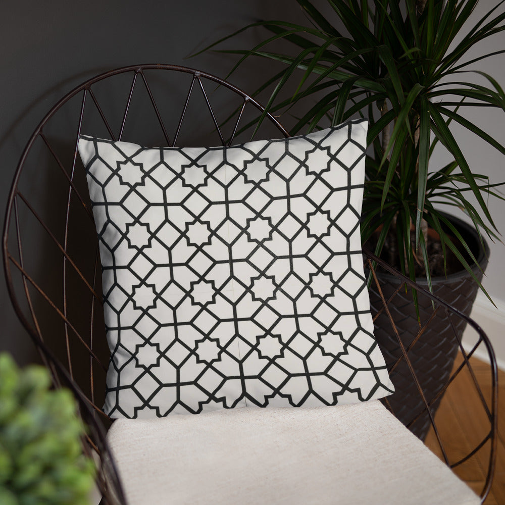 Black & Beige Pillow