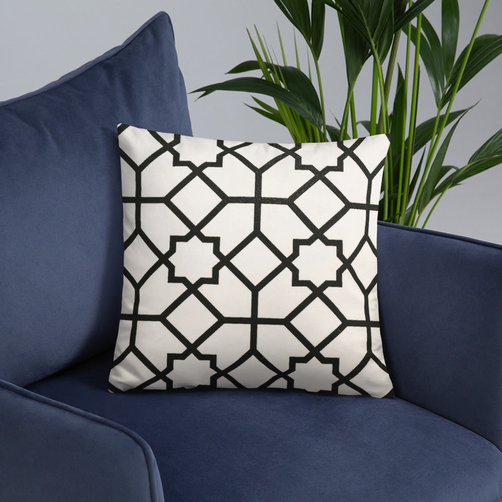 Black & Beige Pillow