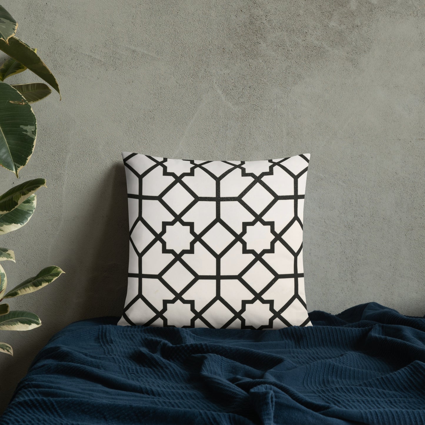 Black & Beige Pillow