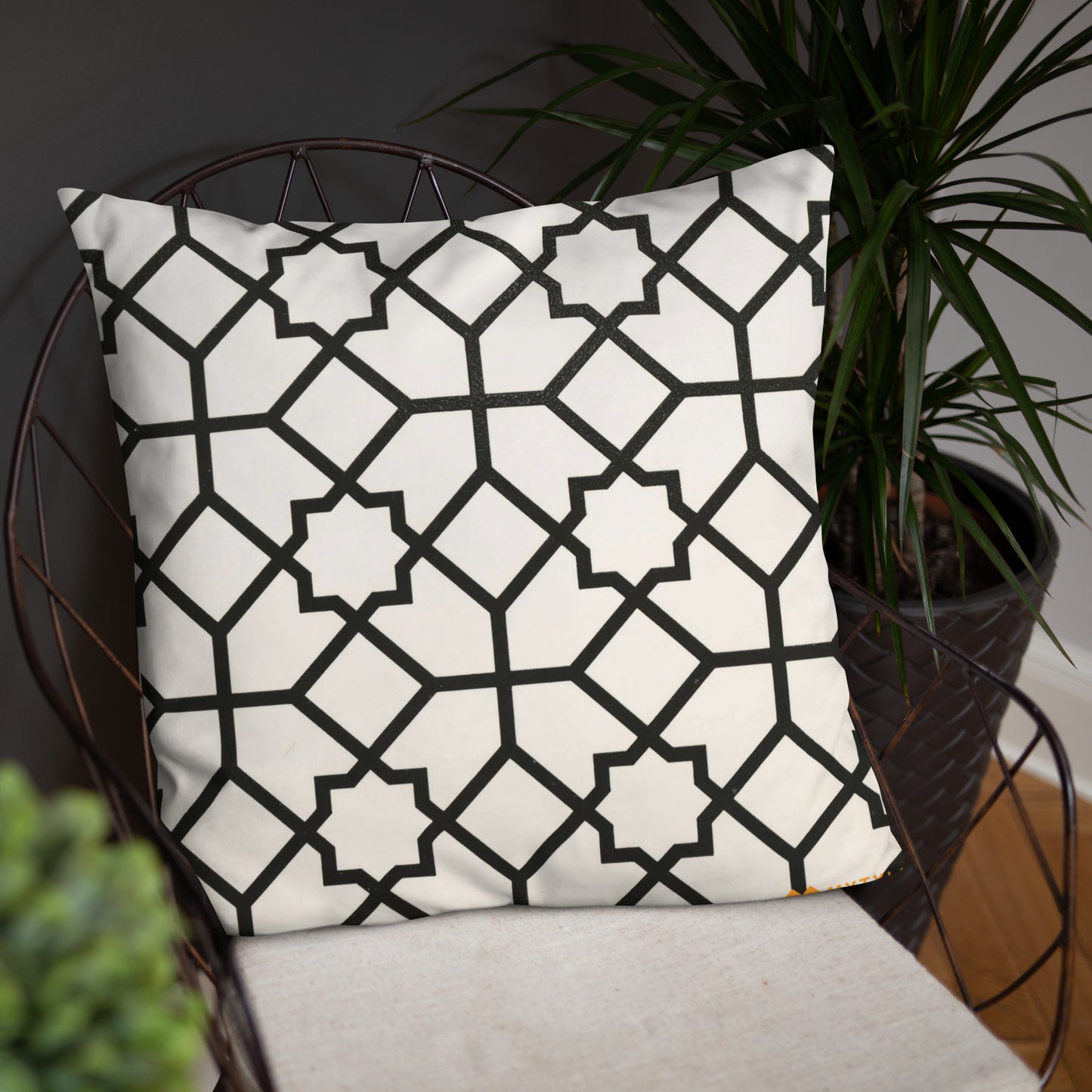 Black & Beige Pillow