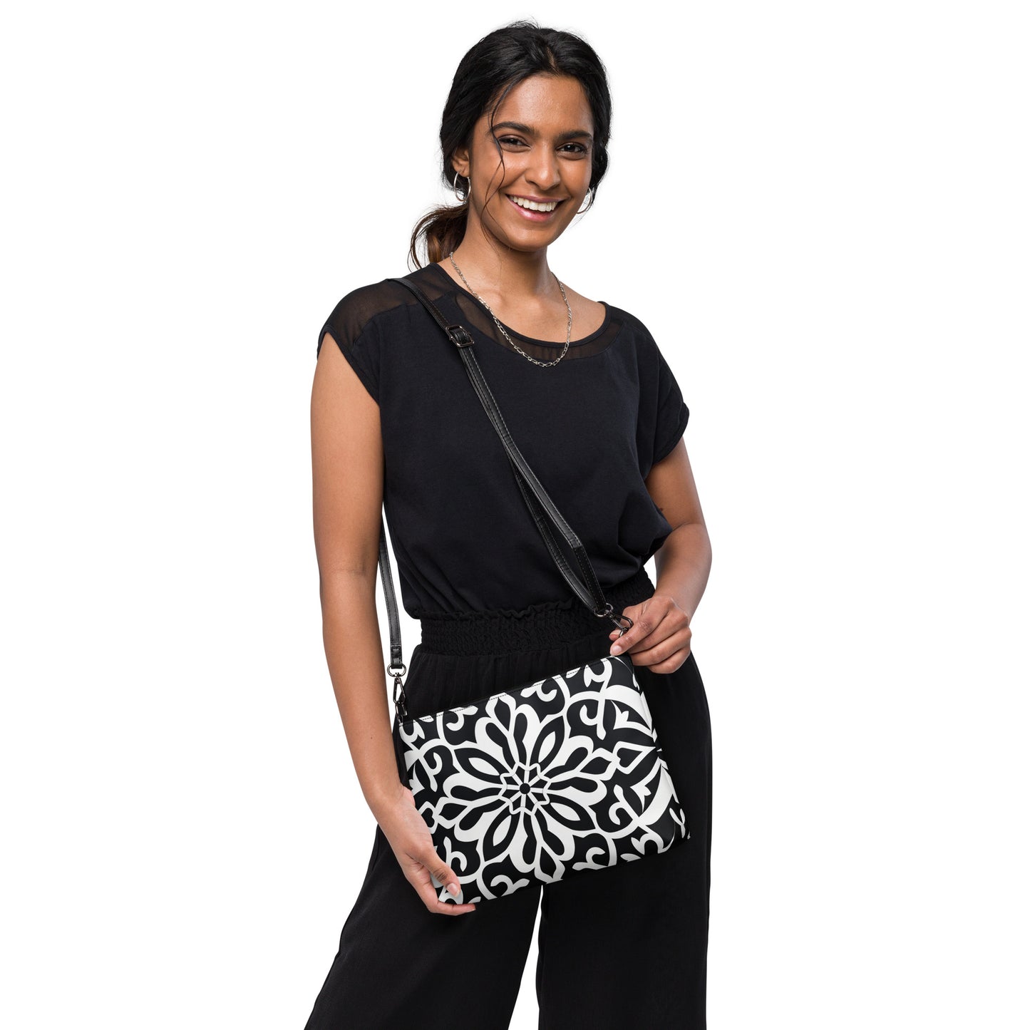 Black & White Crossbody