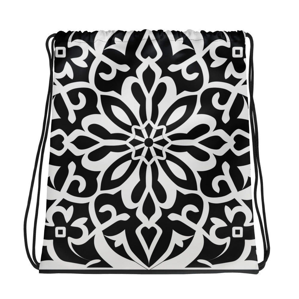 Black & White Drawstring