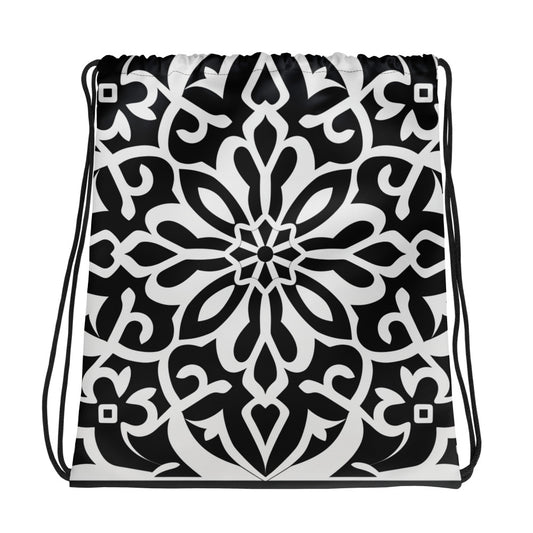 Black & White Drawstring