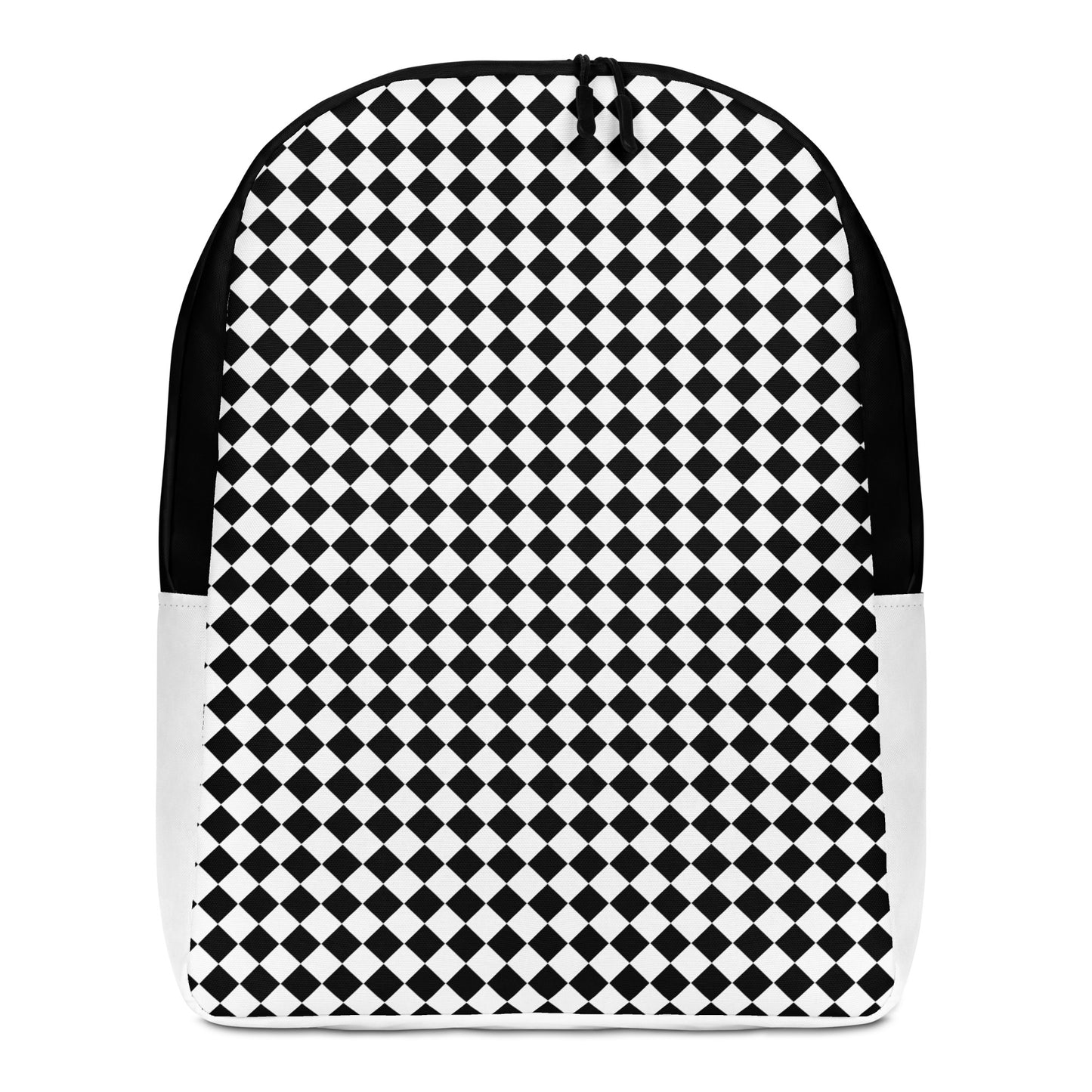 Black & White Minimalist Backpack