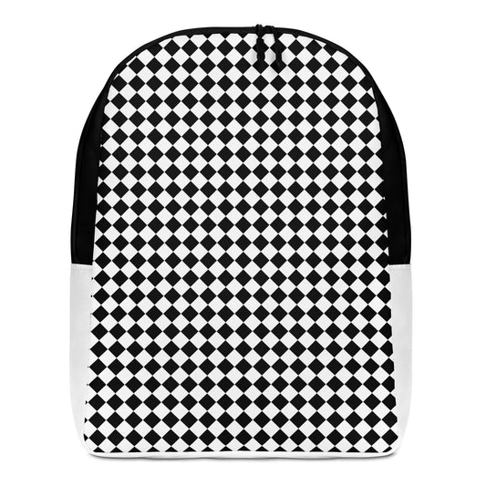 Black & White Minimalist Backpack