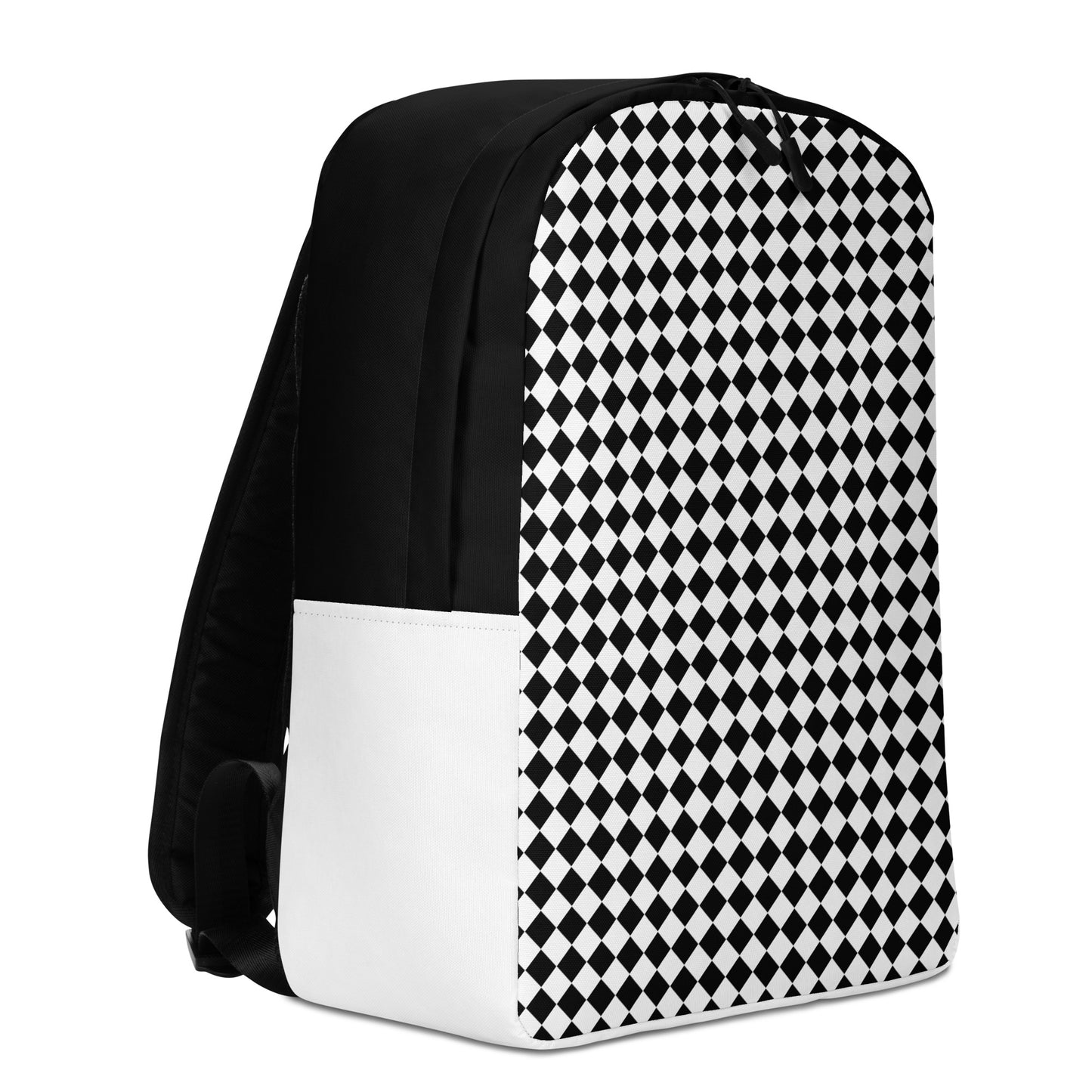 Black & White Minimalist Backpack