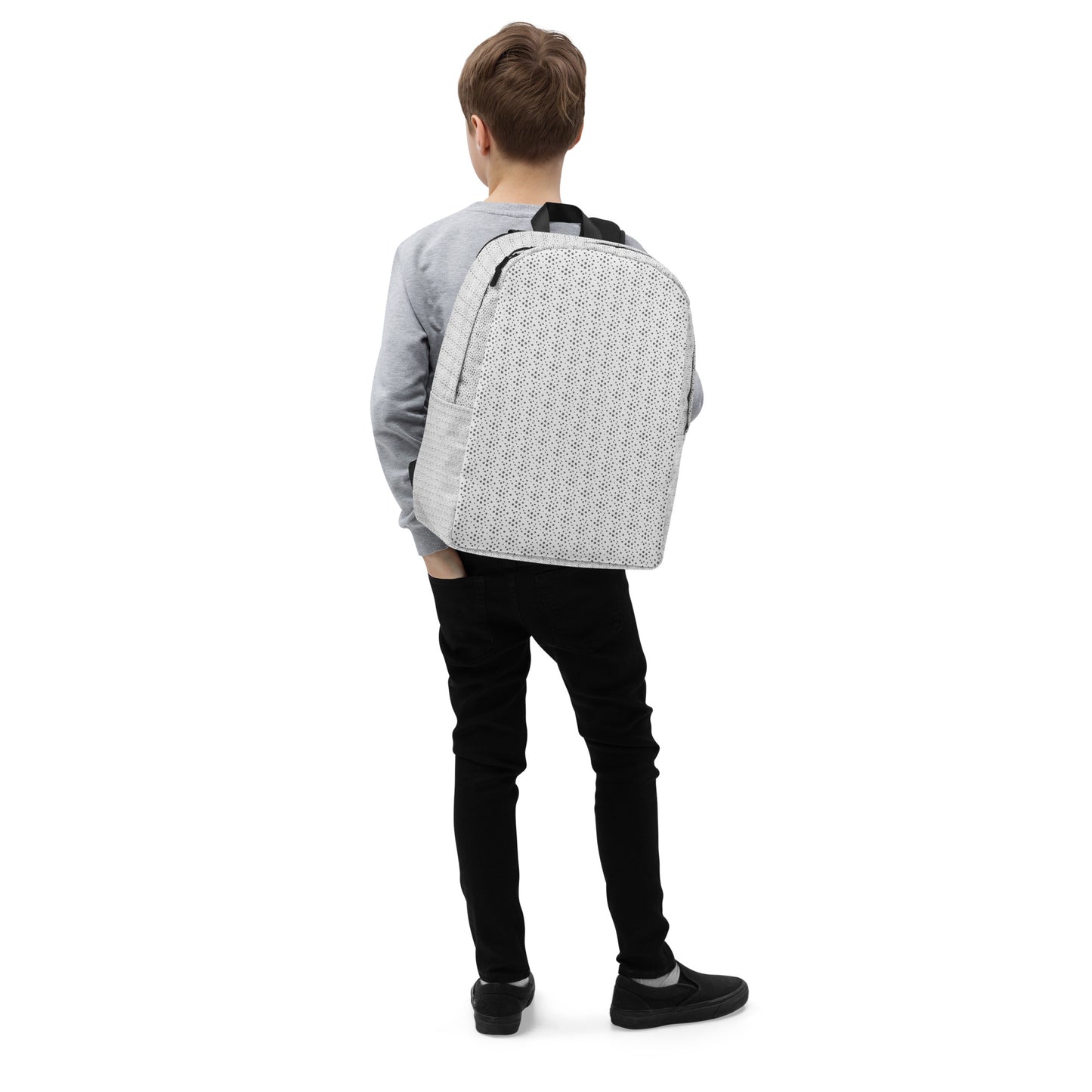 Gray Minimalist Backpack