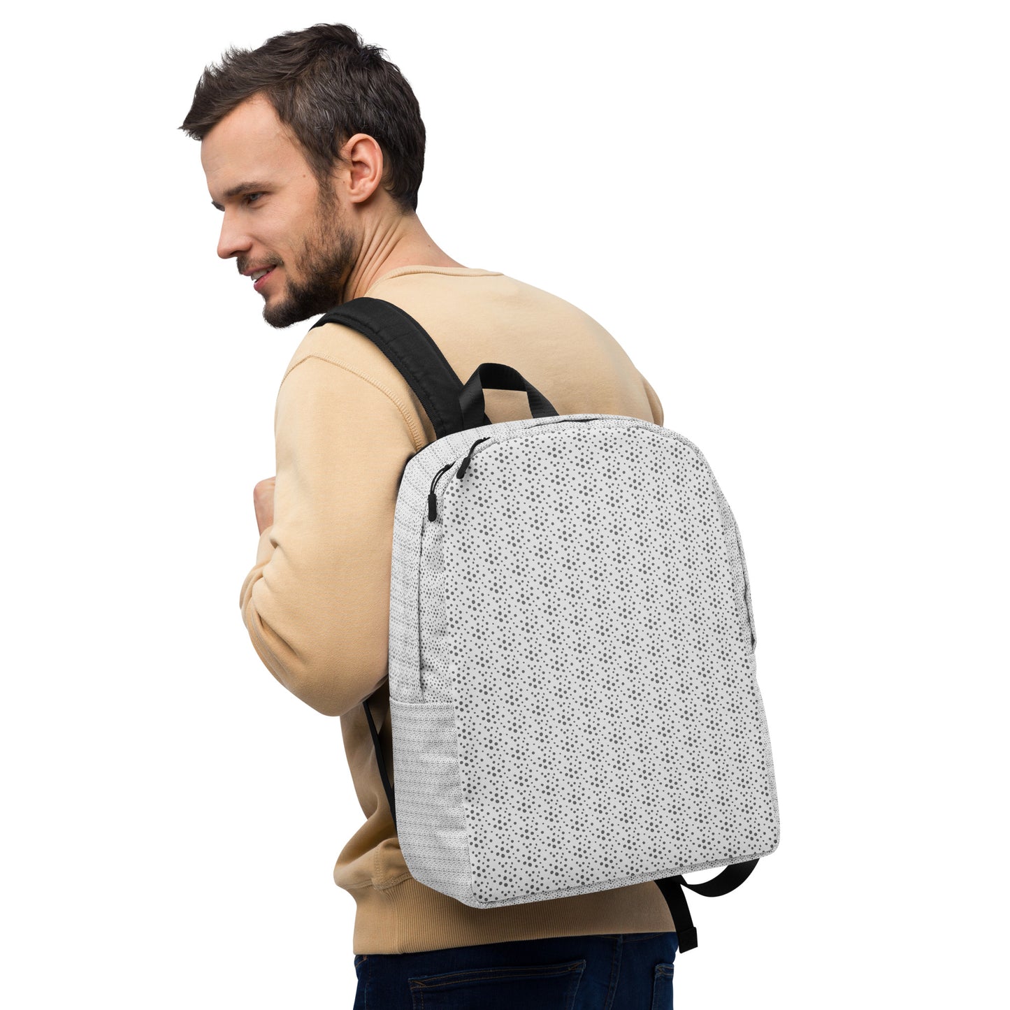 Gray Minimalist Backpack