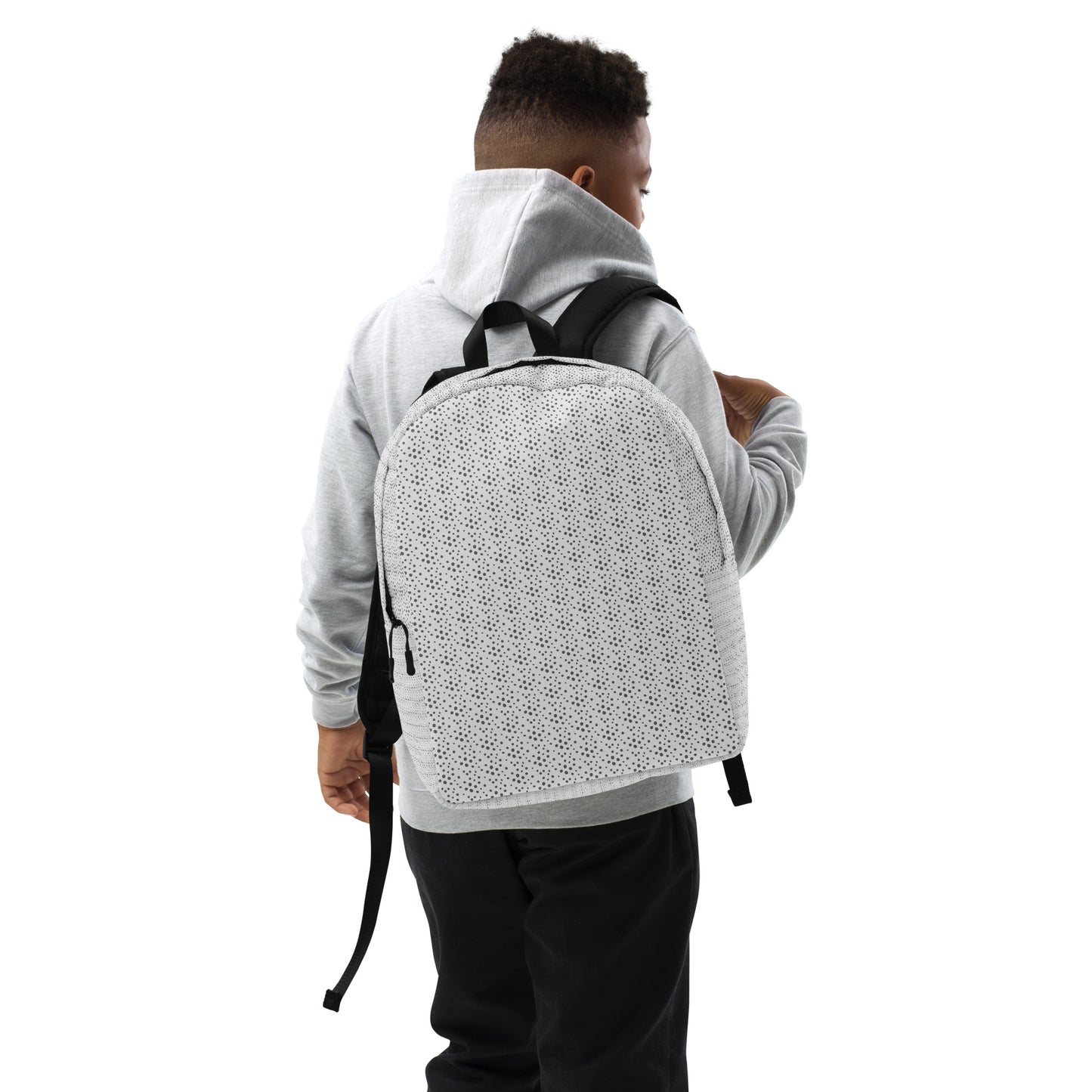 Gray Minimalist Backpack