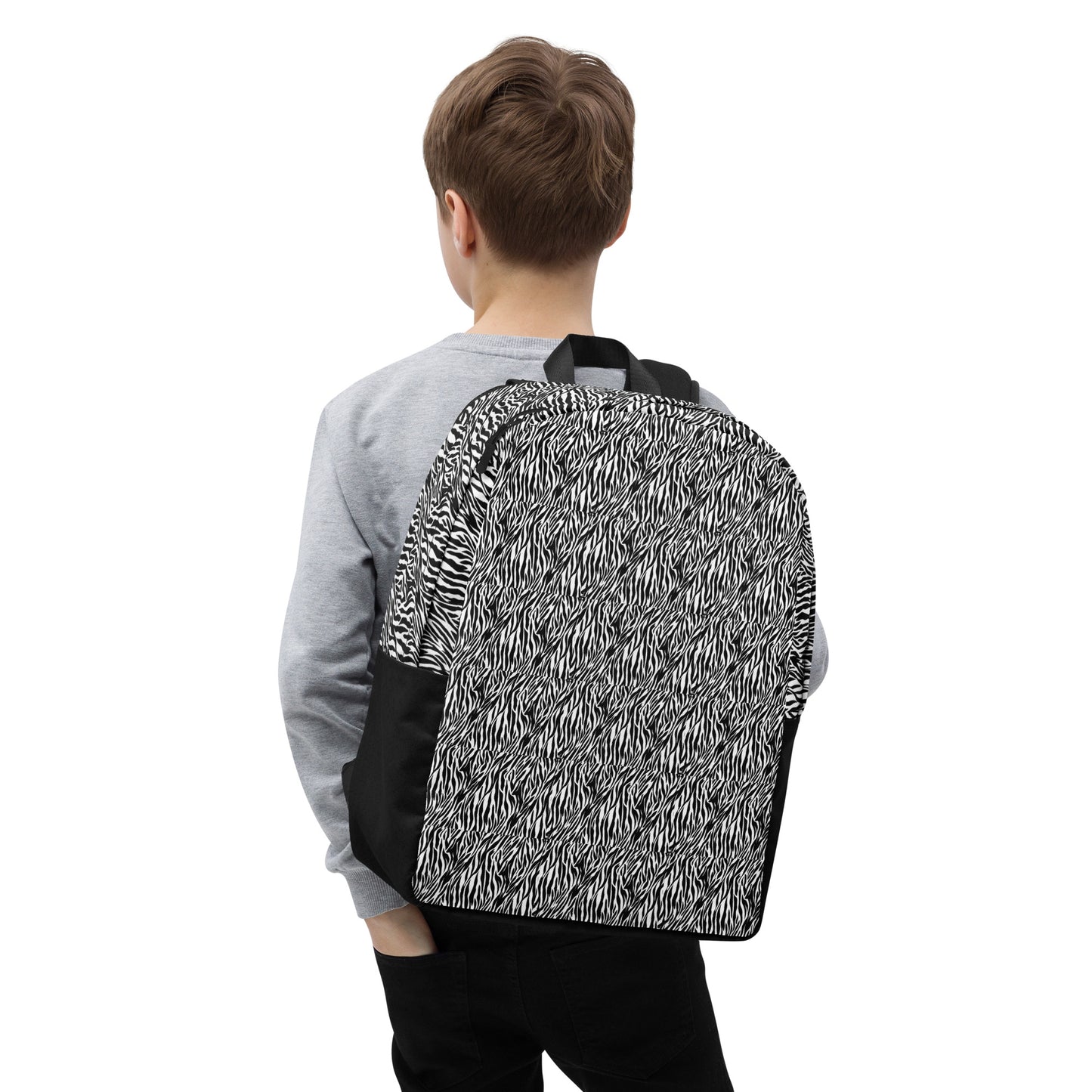 Black & White Zebra design Backpack