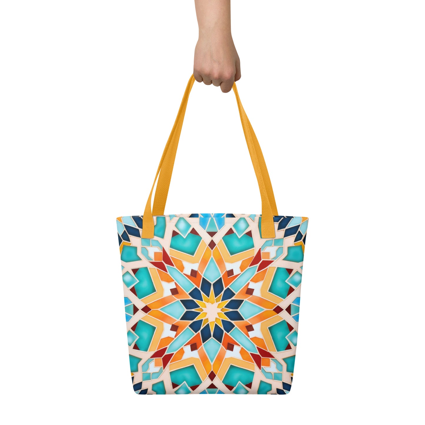 Citrus Mosaic Designed Tote bag