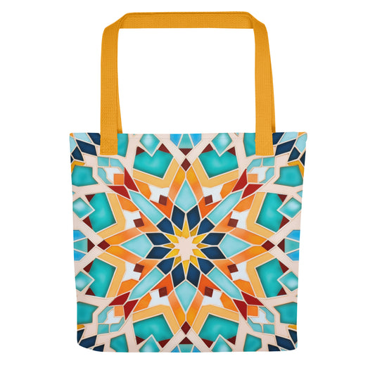 Citrus Mosaic Designed Tote bag