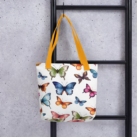 Colorful Butterfly Tote bag