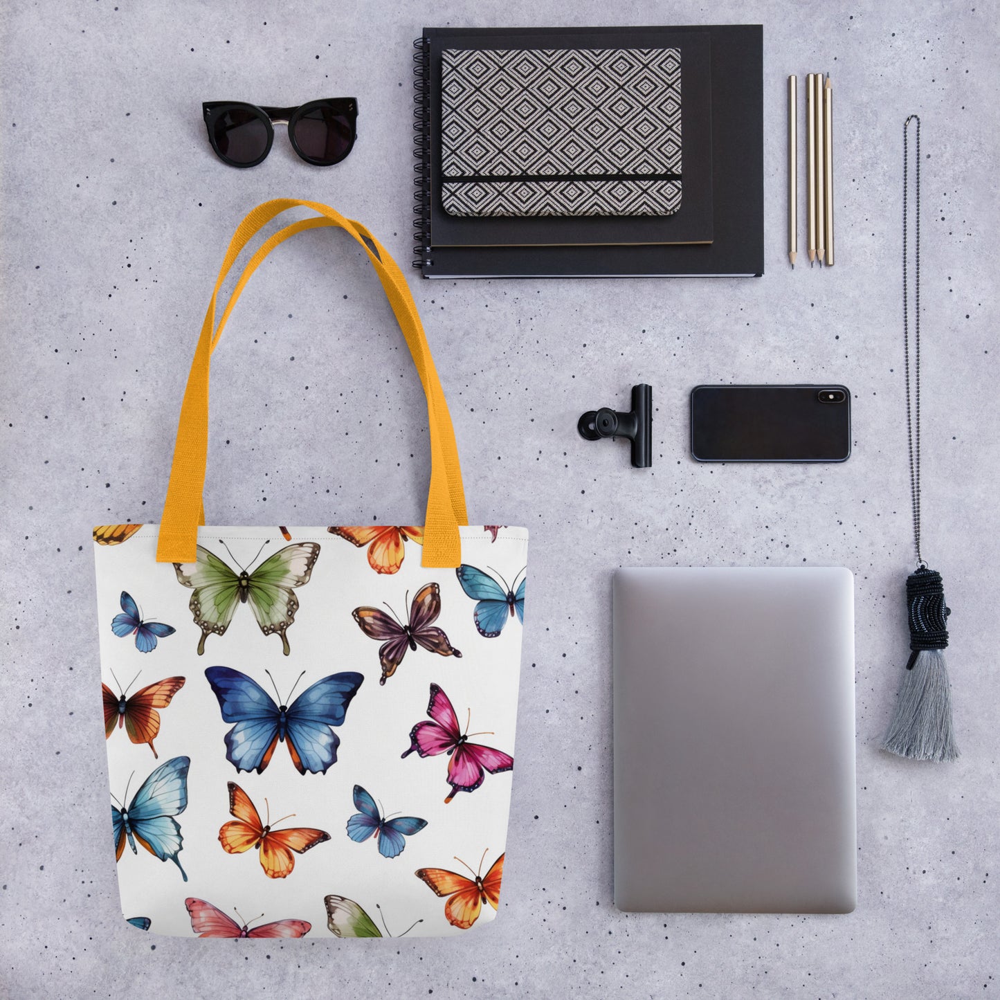 Colorful Butterfly Tote bag