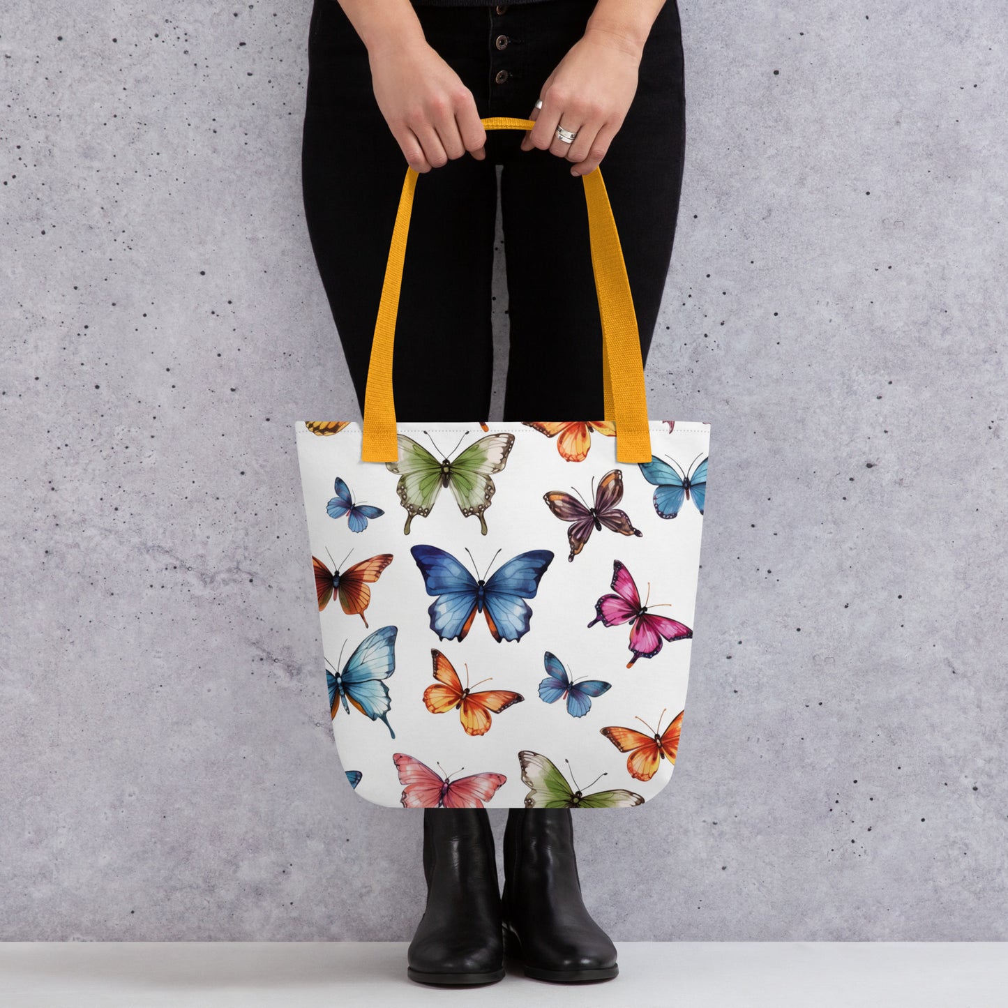 Colorful Butterfly Tote bag