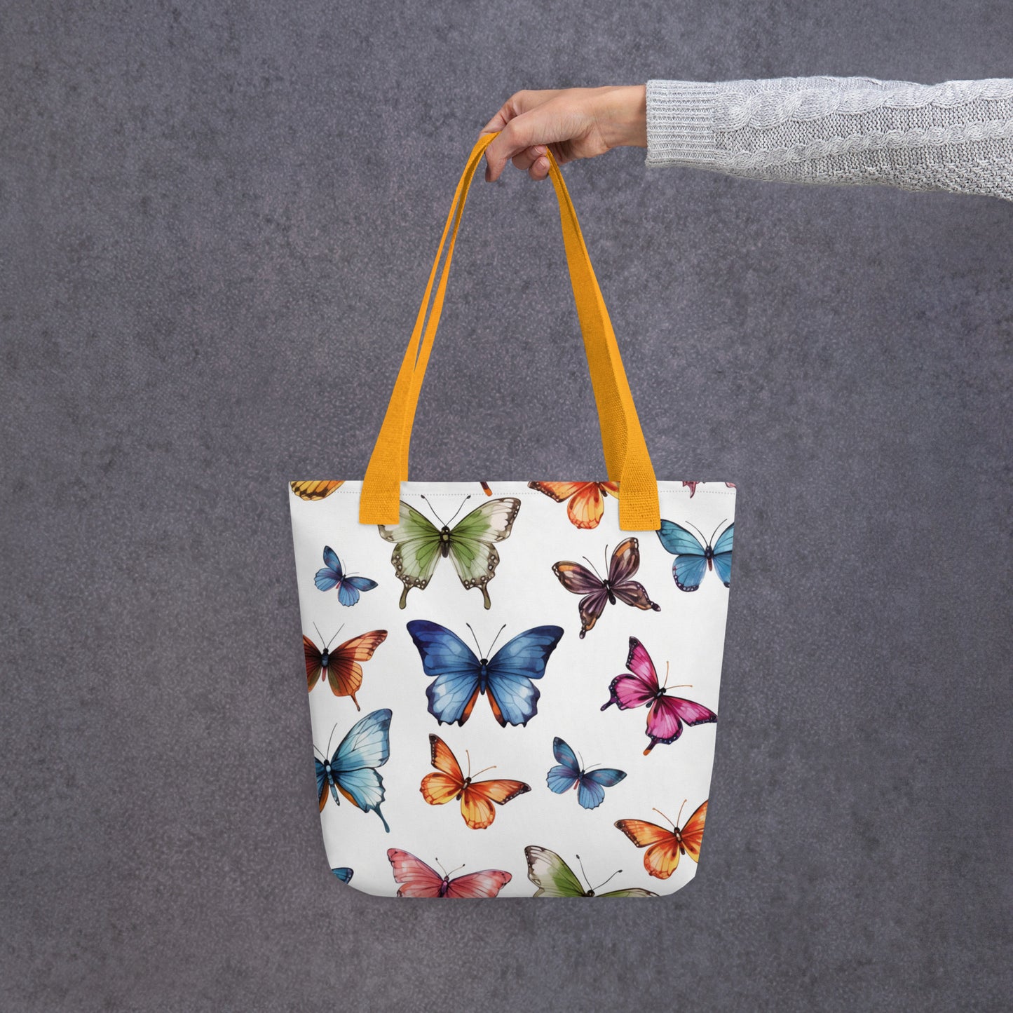 Colorful Butterfly Tote bag