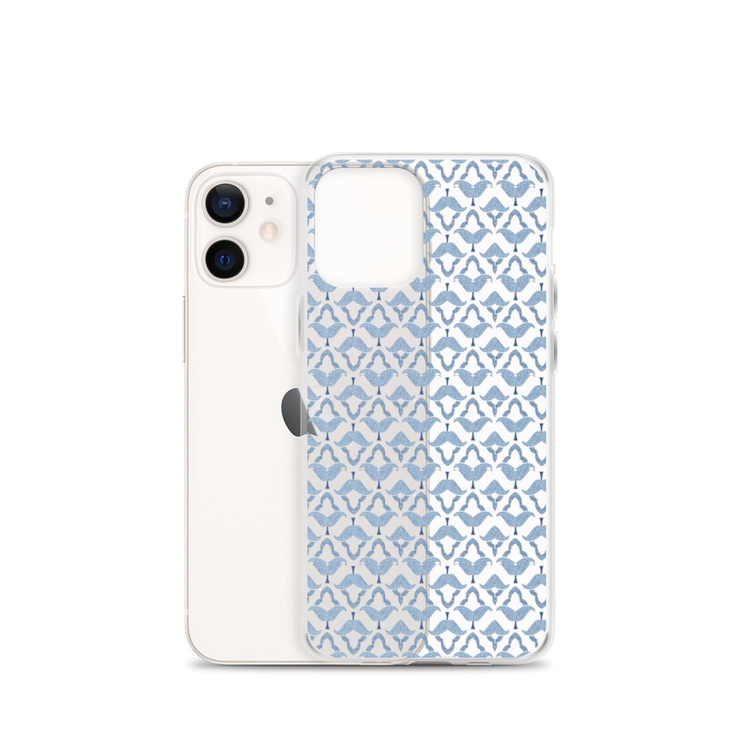 Blue Mosaic Clear Case for iPhone®