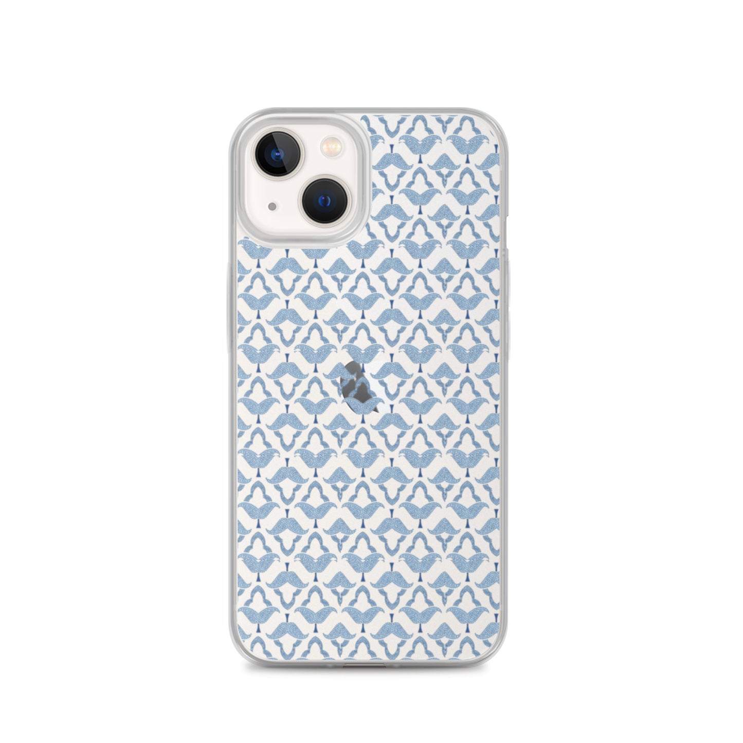 Blue Mosaic Clear Case for iPhone®