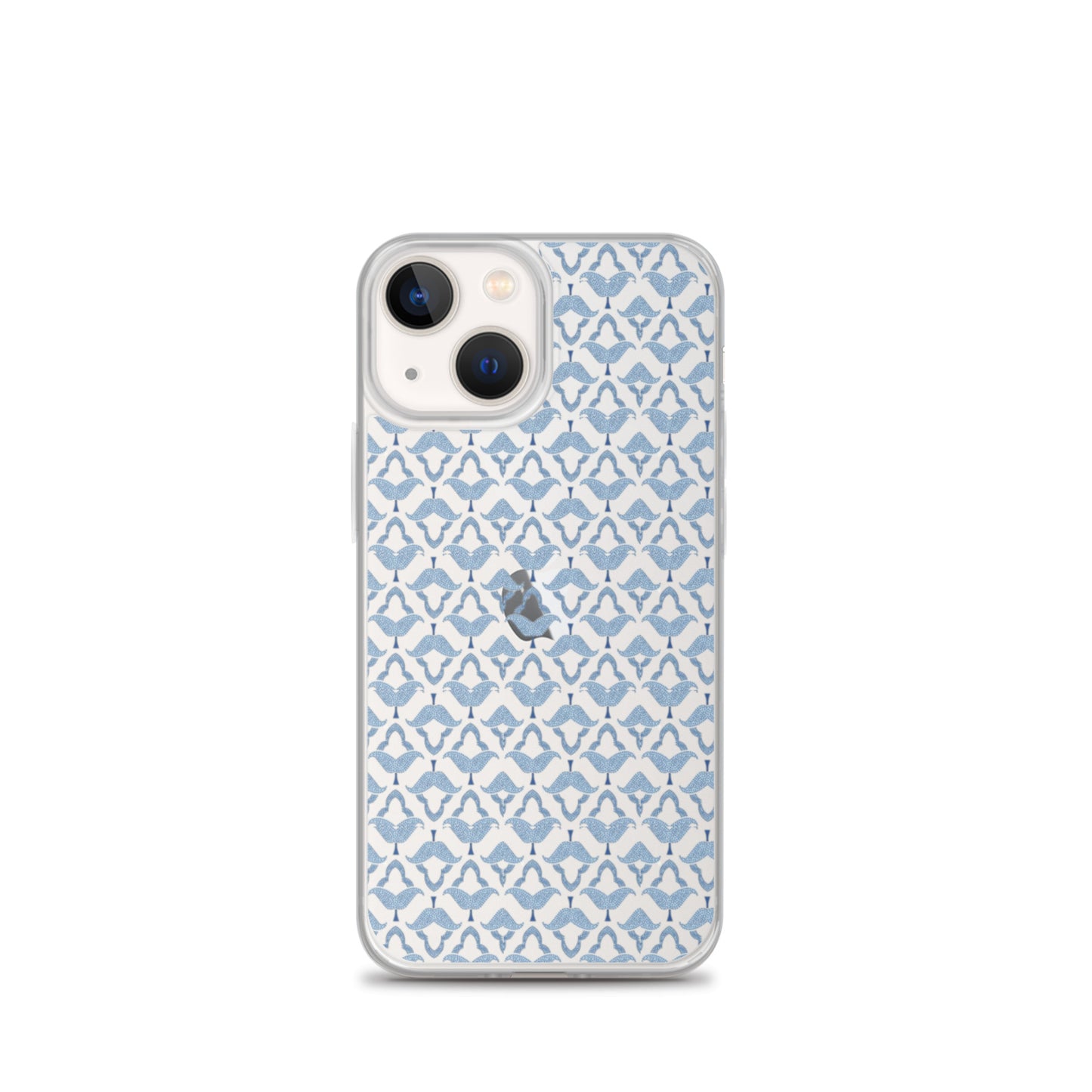 Blue Mosaic Clear Case for iPhone®