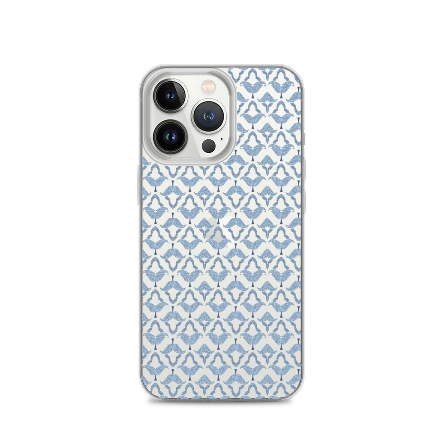 Blue Mosaic Clear Case for iPhone®