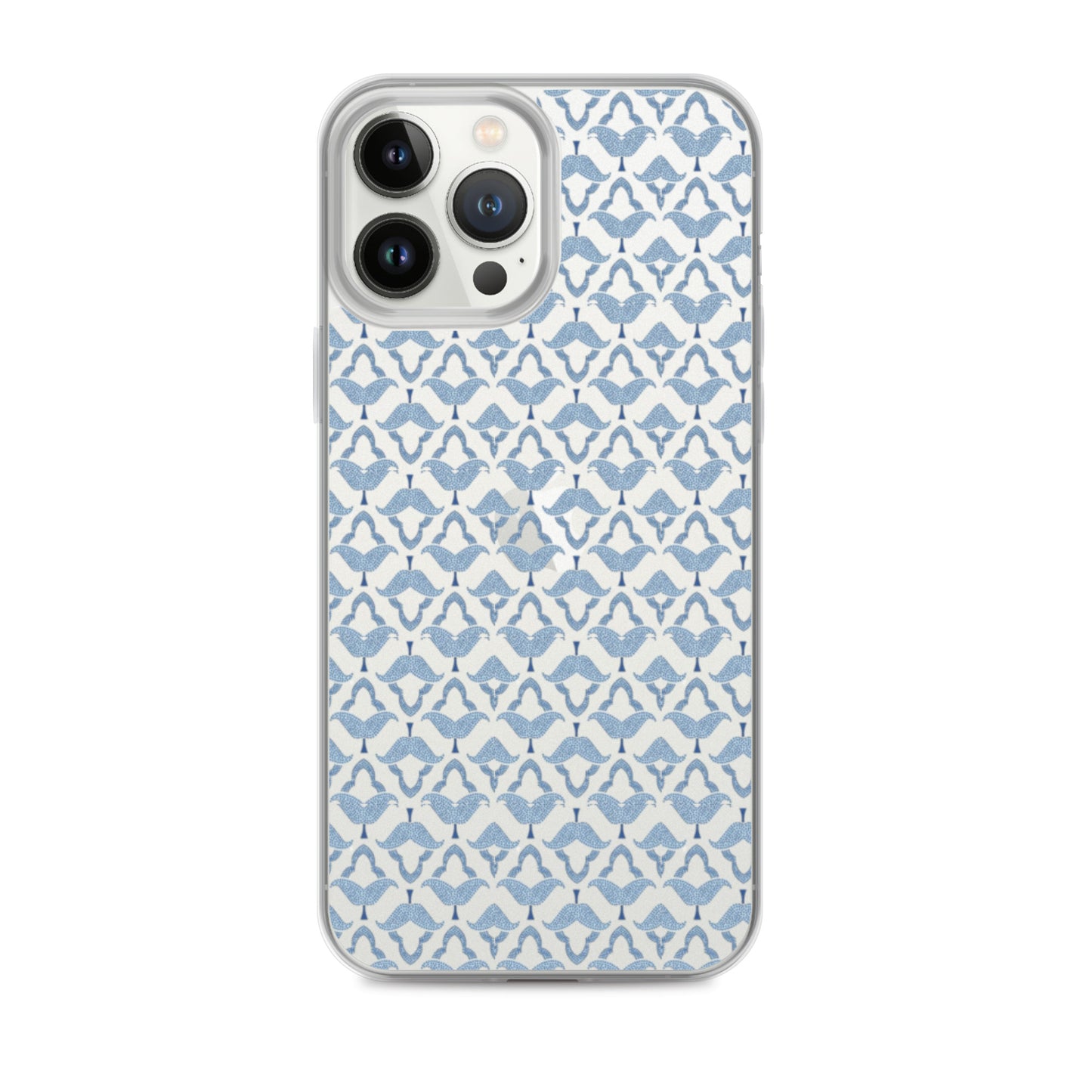 Blue Mosaic Clear Case for iPhone®