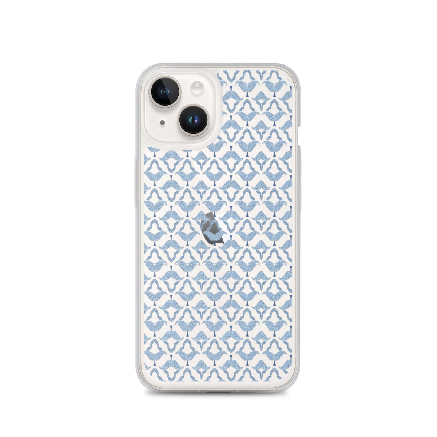 Blue Mosaic Clear Case for iPhone®