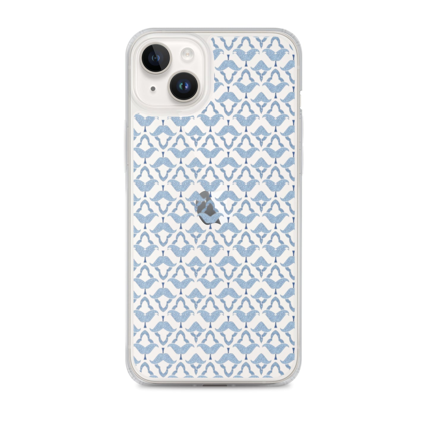 Blue Mosaic Clear Case for iPhone®