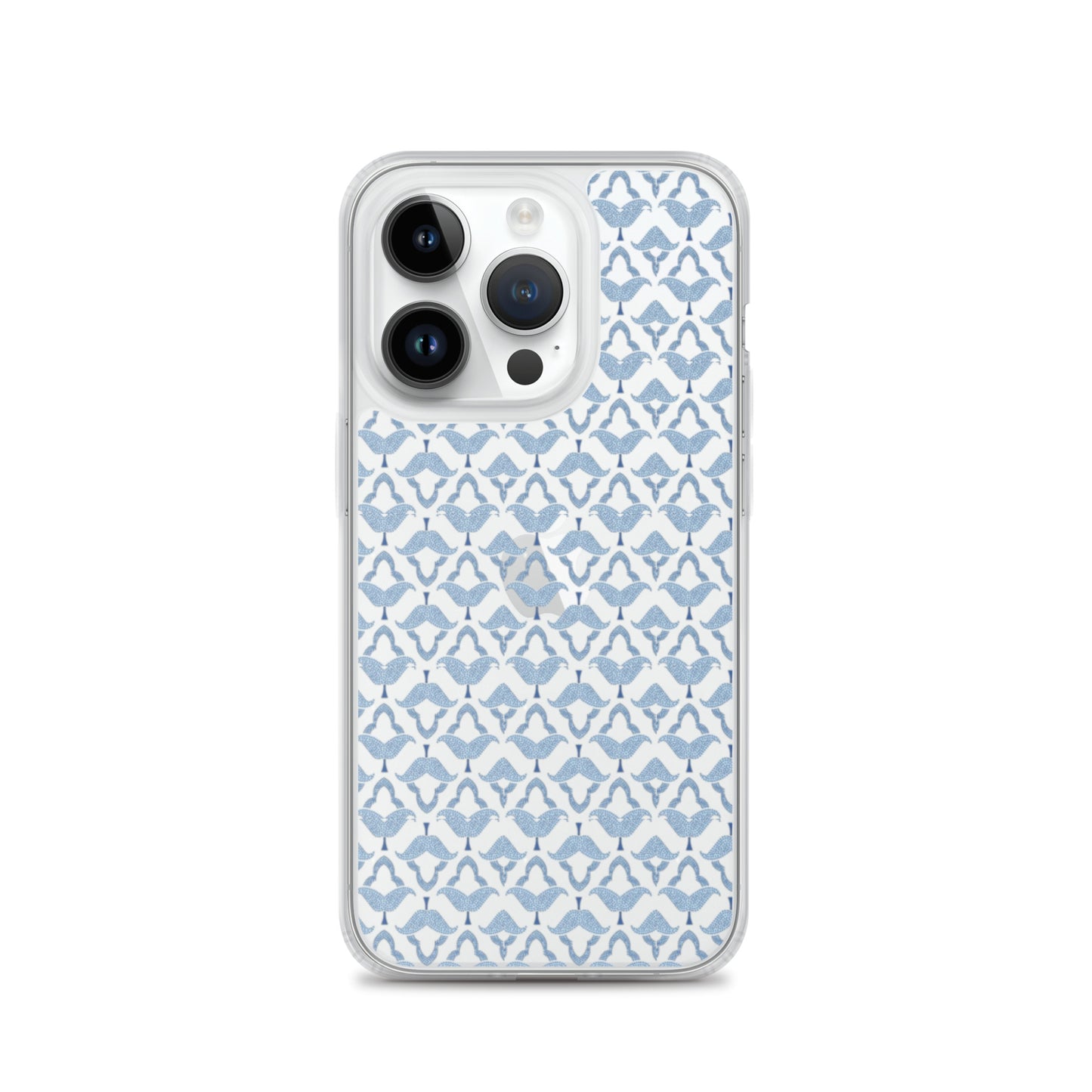 Blue Mosaic Clear Case for iPhone®