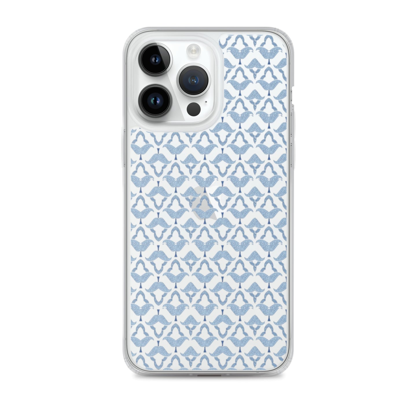 Blue Mosaic Clear Case for iPhone®