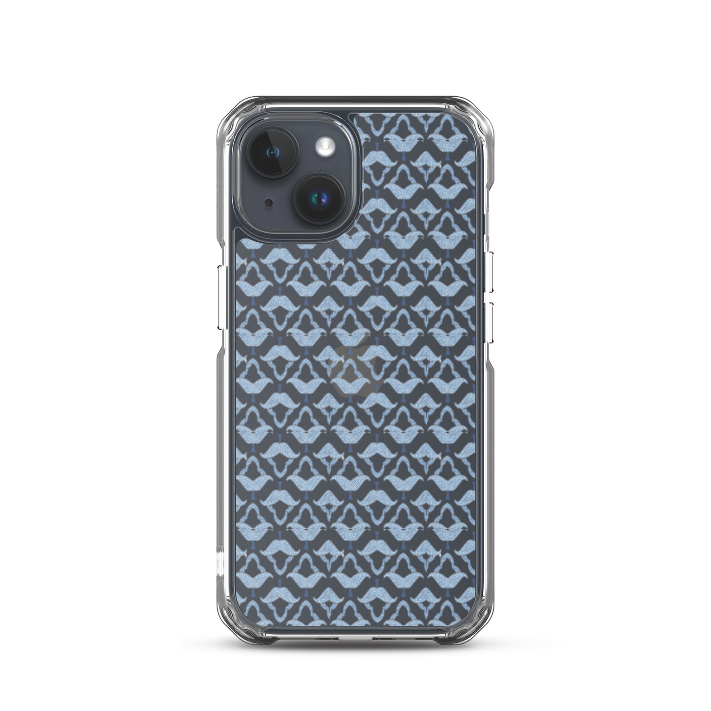 Blue Mosaic Clear Case for iPhone®