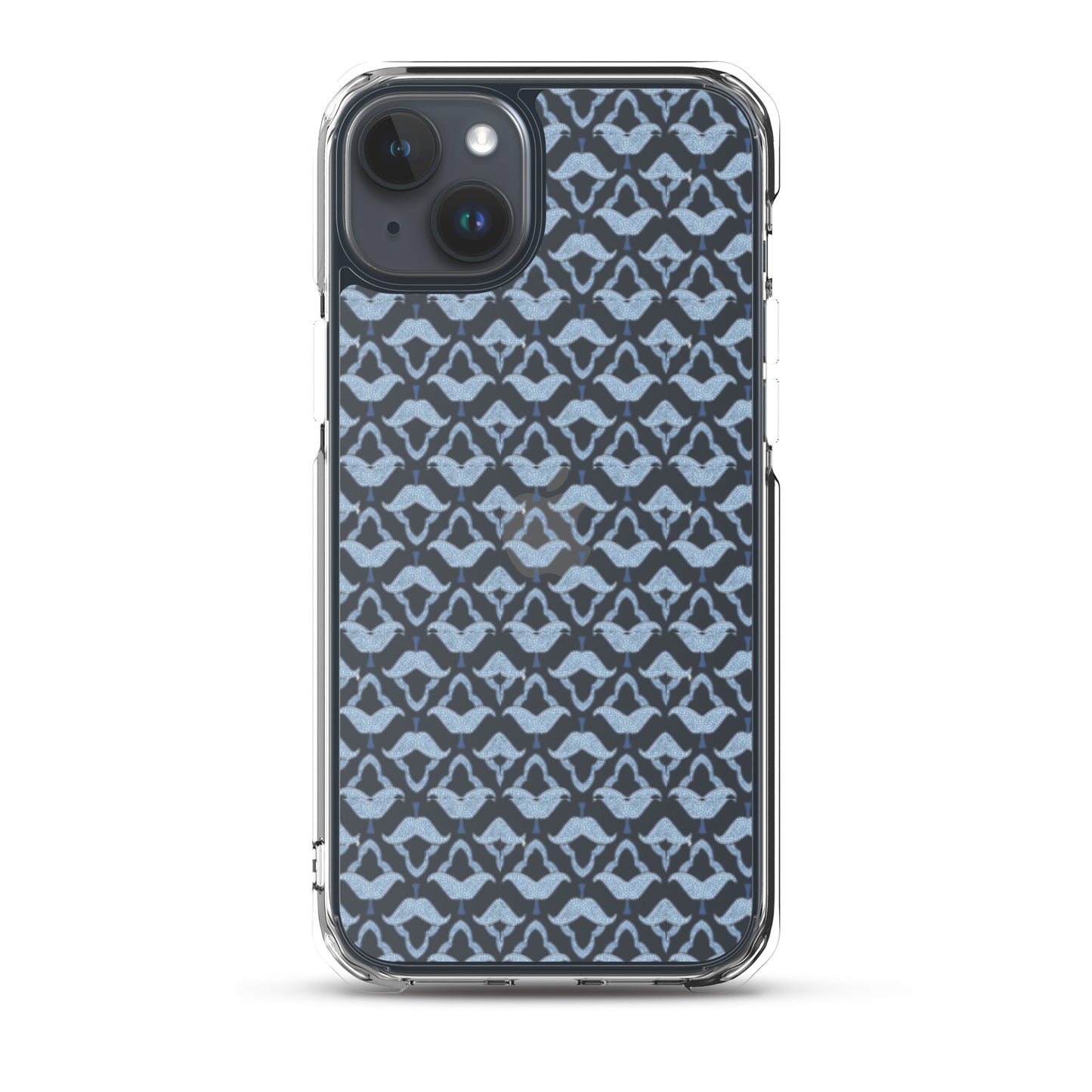 Blue Mosaic Clear Case for iPhone®