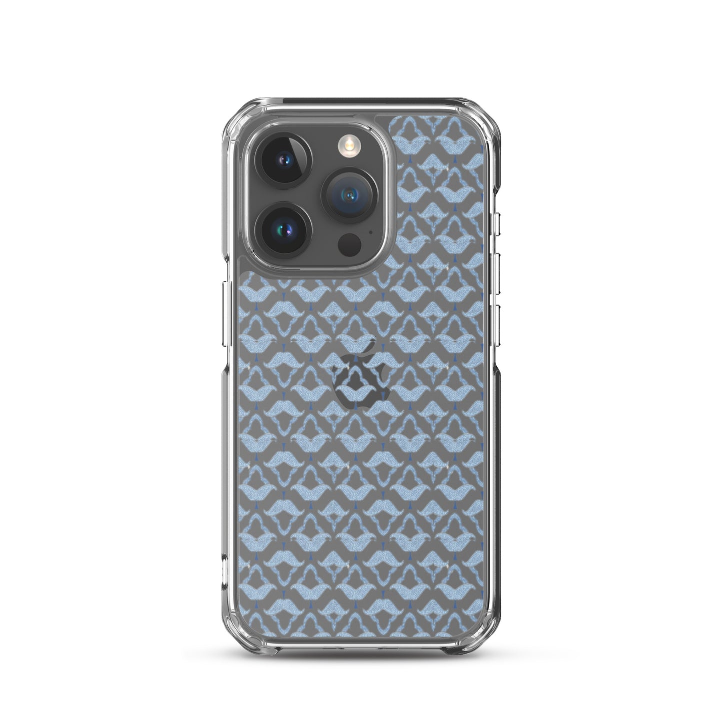 Blue Mosaic Clear Case for iPhone®