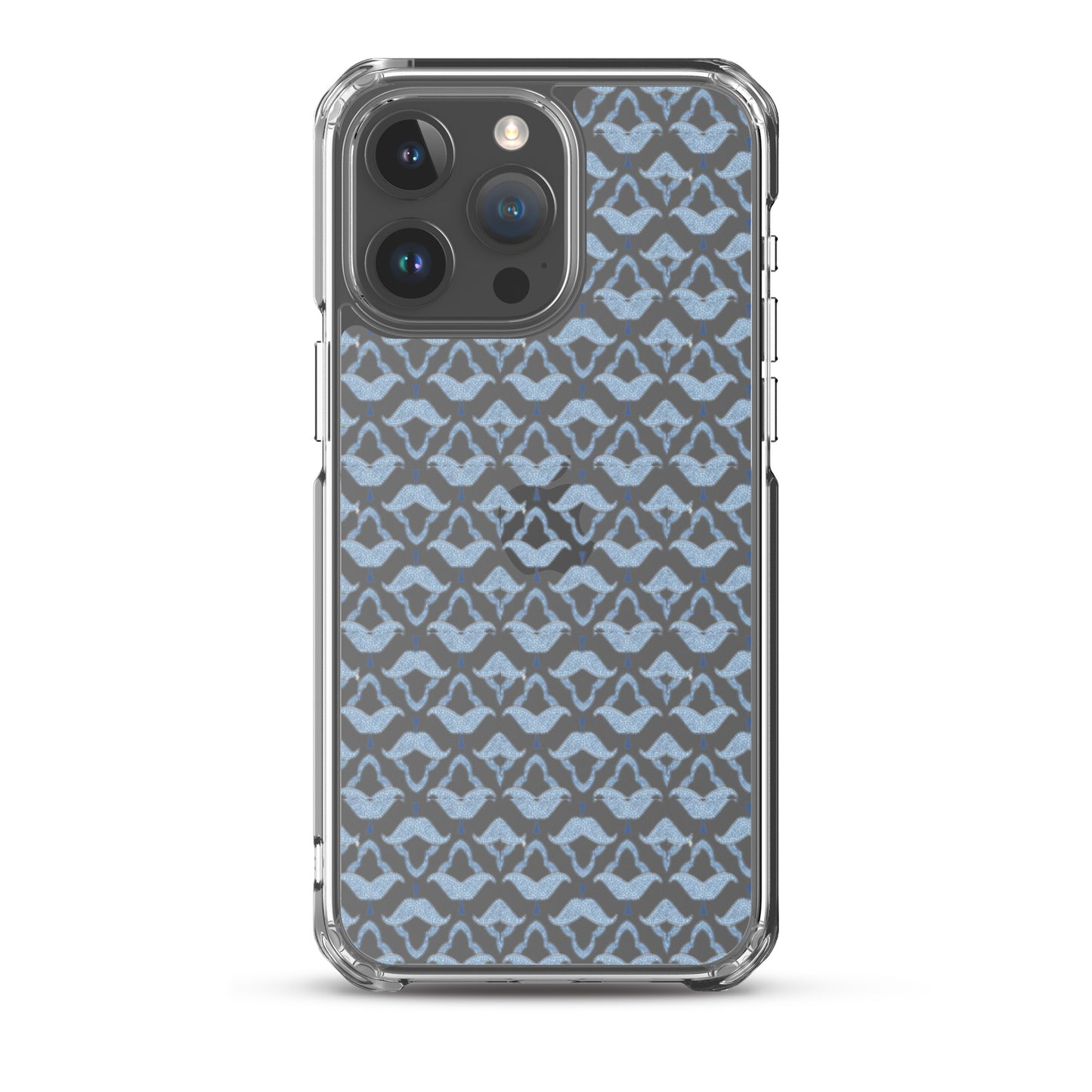 Blue Mosaic Clear Case for iPhone®