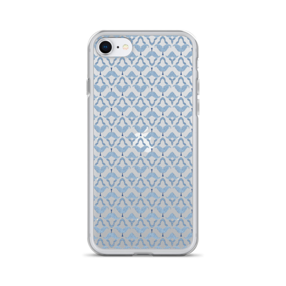 Blue Mosaic Clear Case for iPhone®