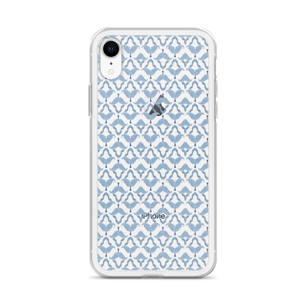 Blue Mosaic Clear Case for iPhone®