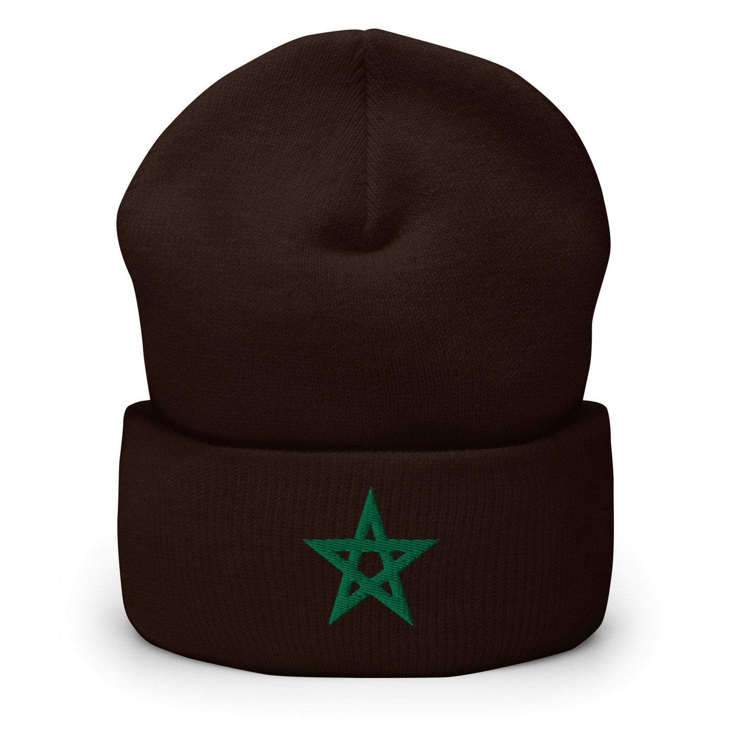 Moroccan Star Cuffed Beanie