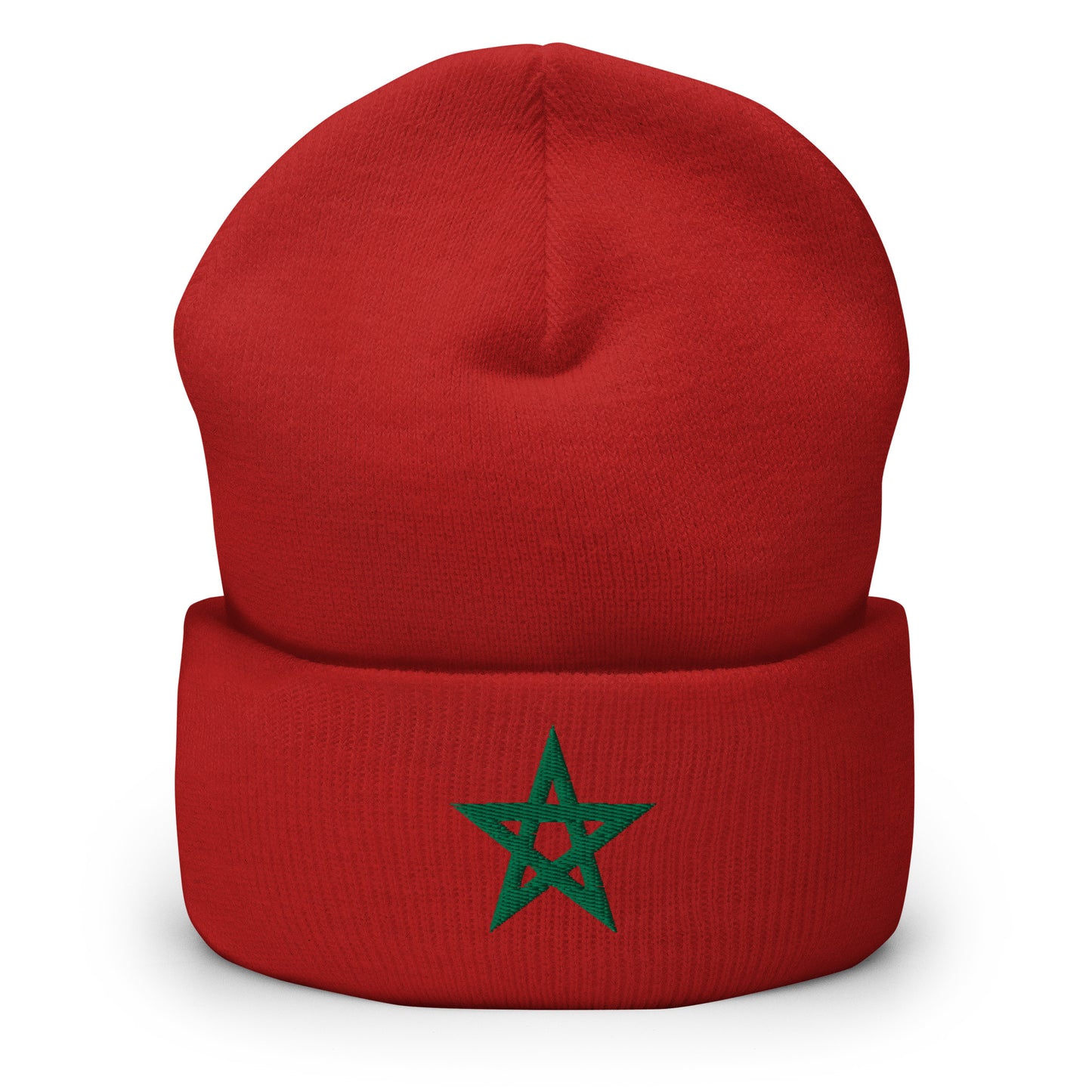 Moroccan Star Cuffed Beanie