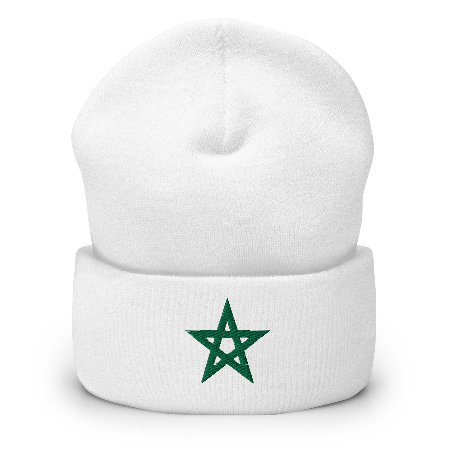 Moroccan Star Cuffed Beanie