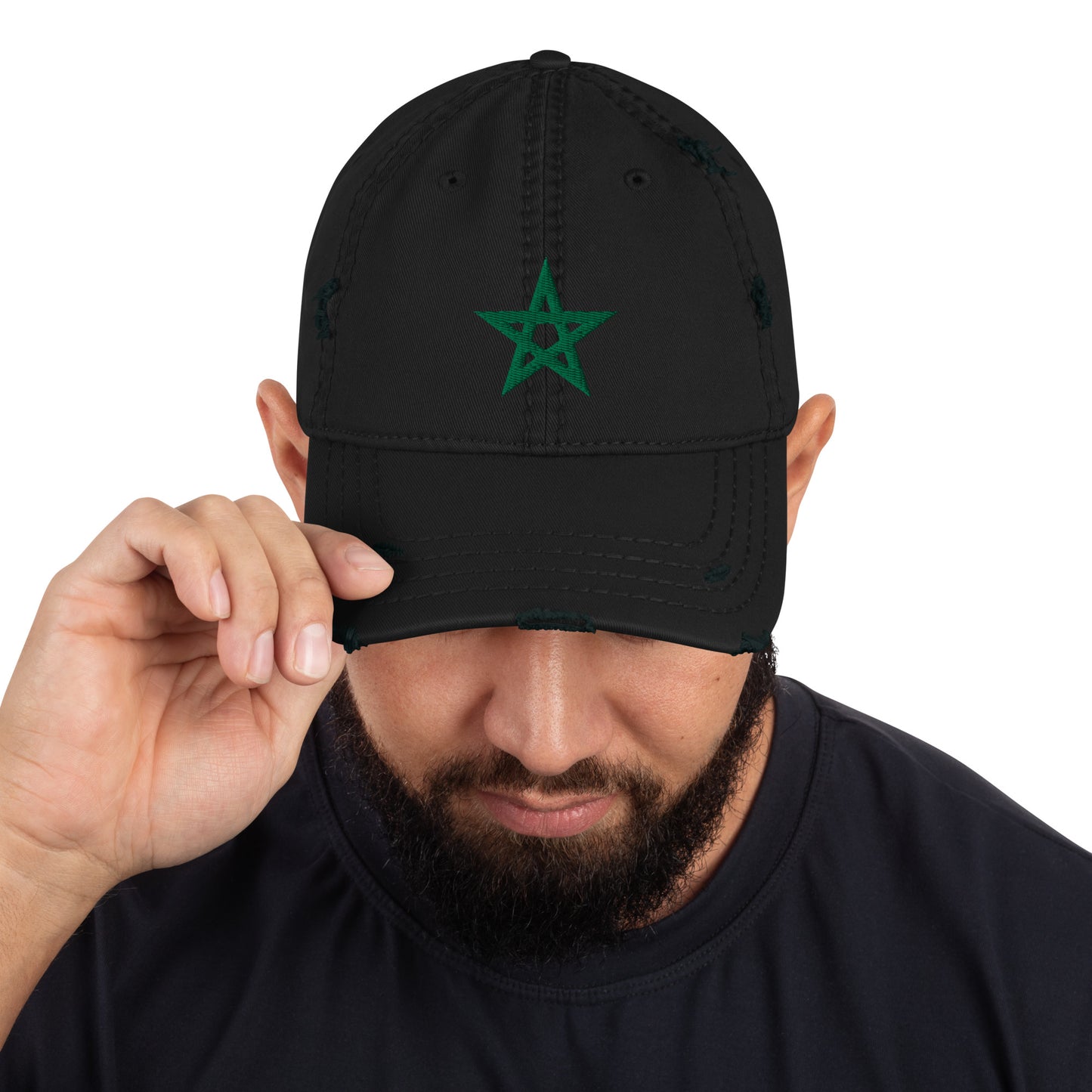 Distressed Moroccan Star Hat