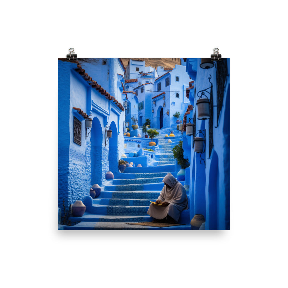 Póster Chefchaouen