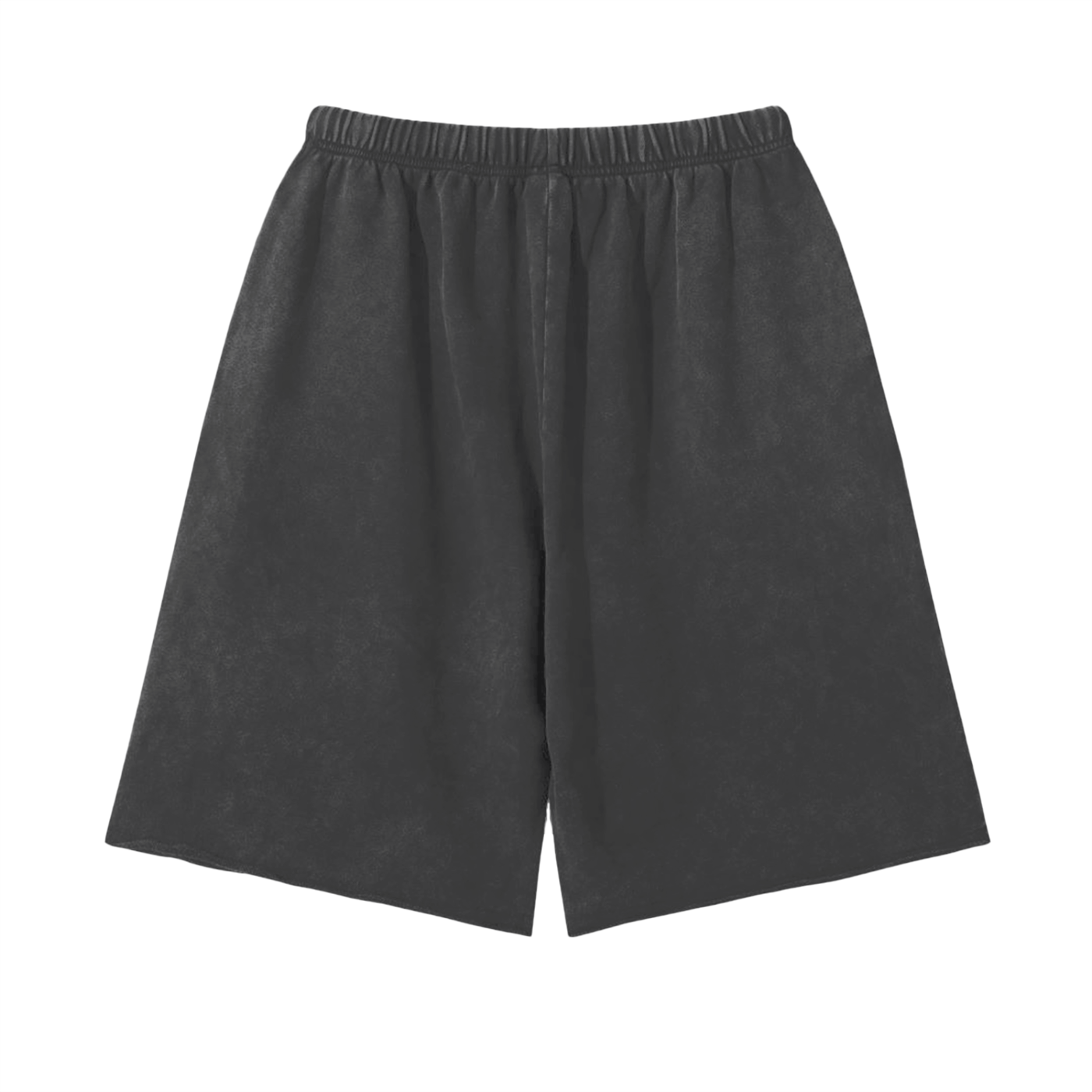 Men's Snow Washed Starred Shorts