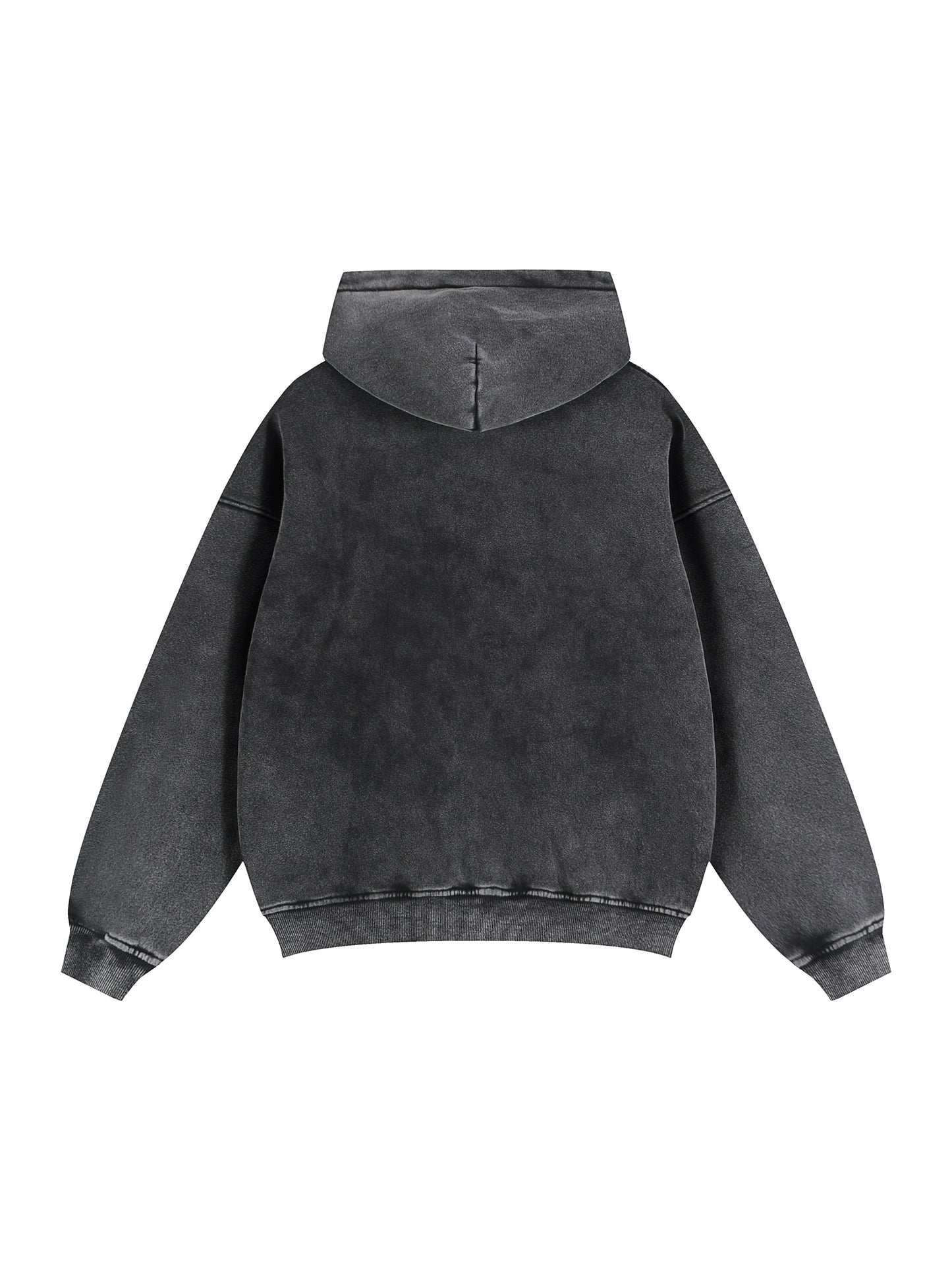 Unisex Shard Zip Boxy Hoodie