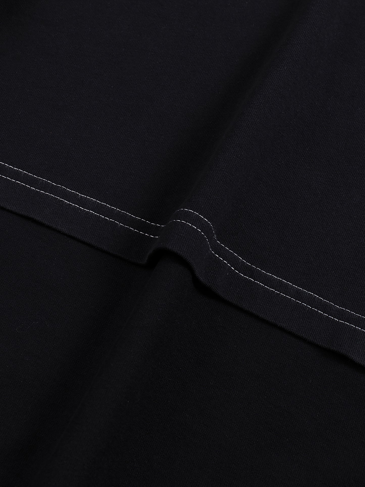 Unisex Streetwear Stitched T-Shirt