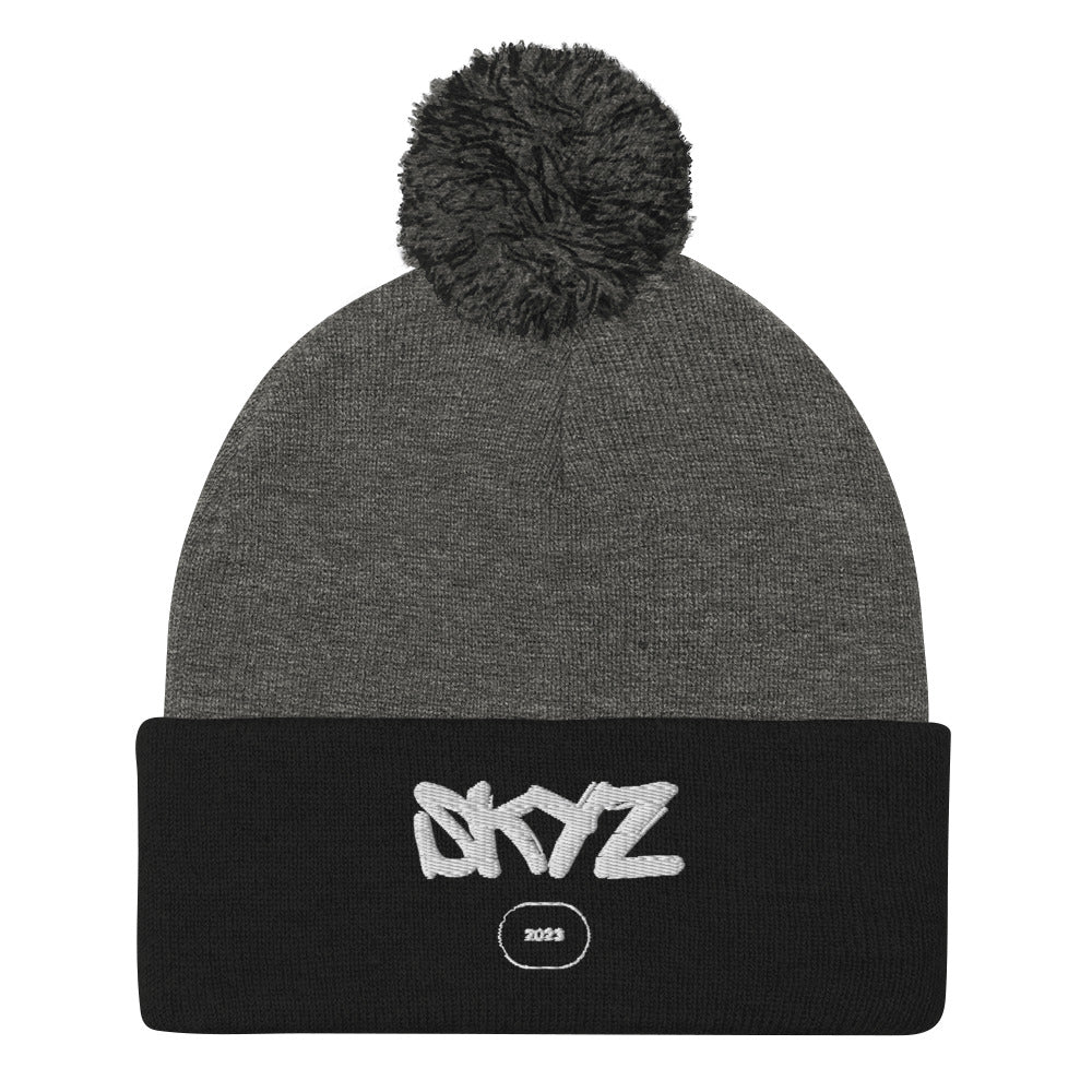 SkyzStyle Pom-Pom Beanie