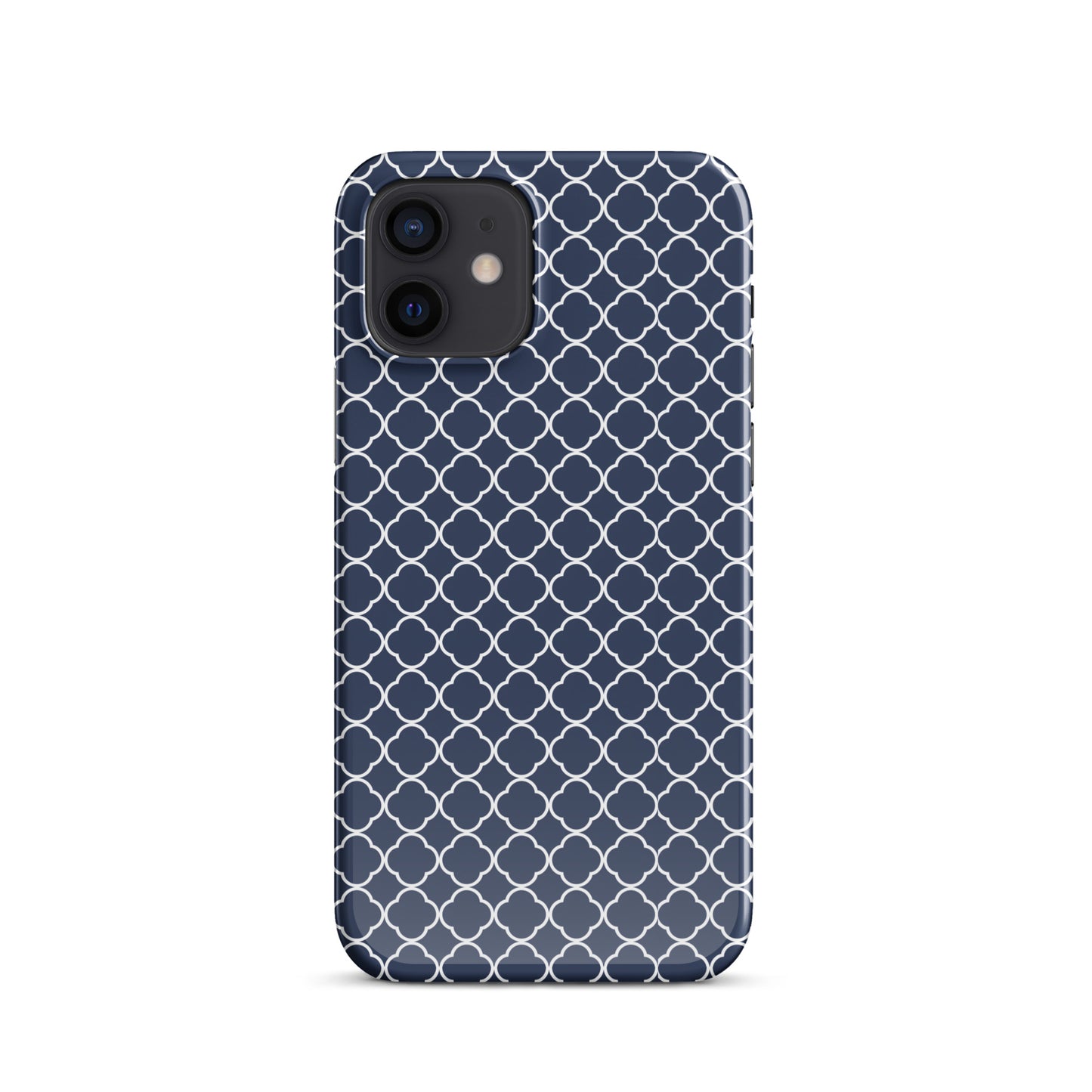 Navy Design Snap Case