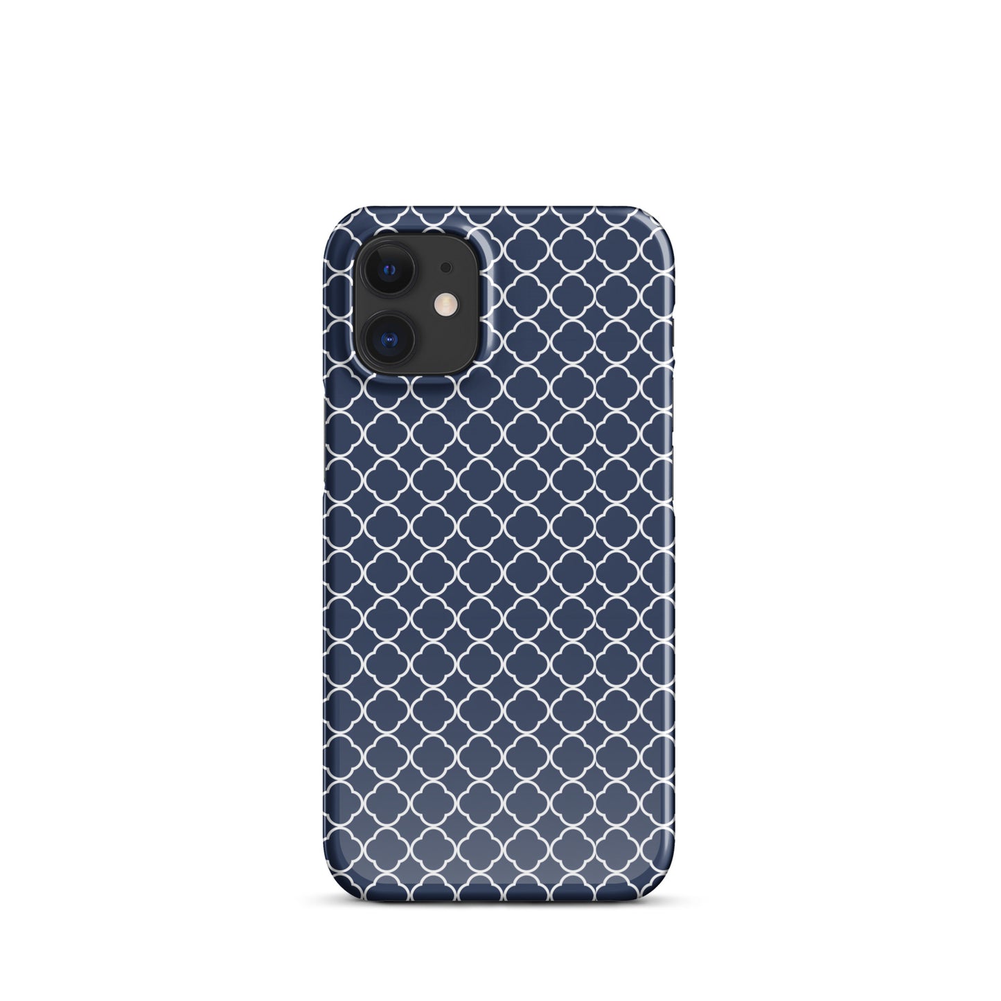 Navy Design Snap Case