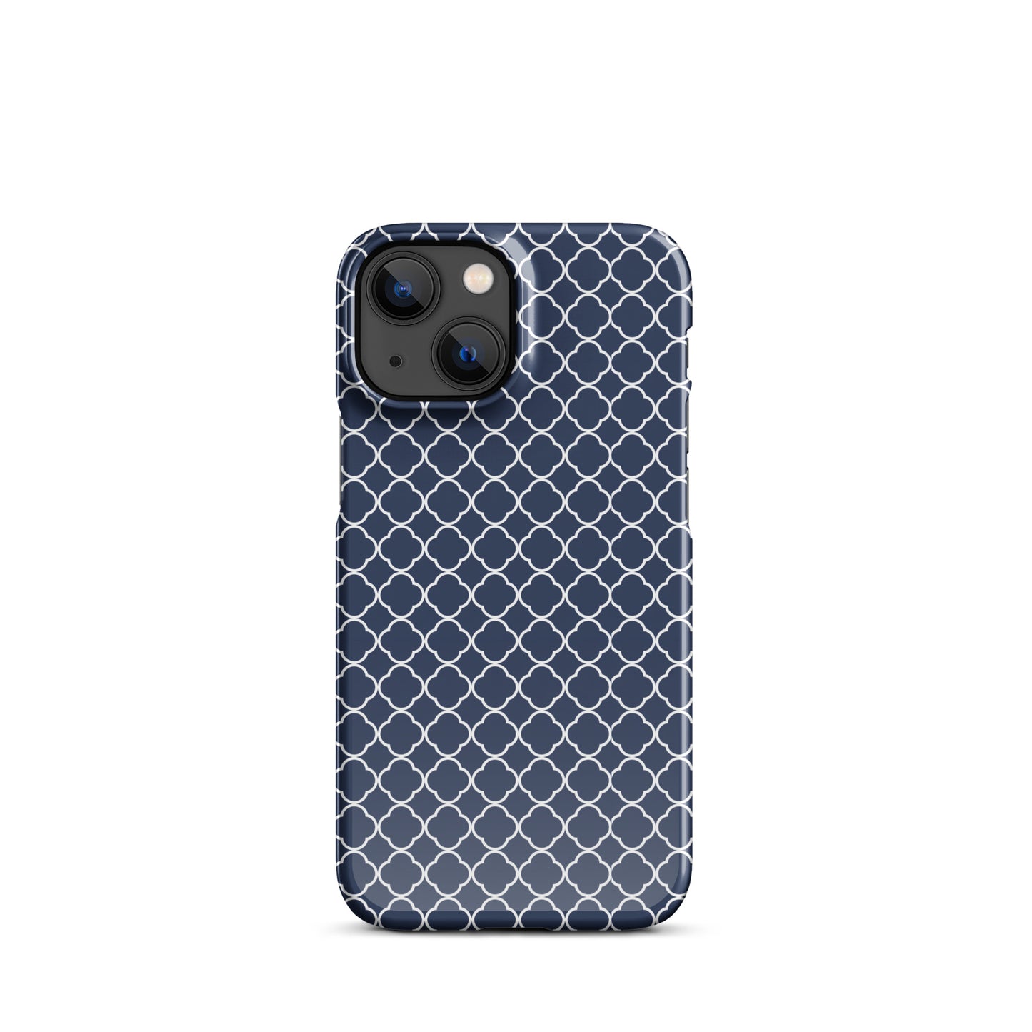 Navy Design Snap Case