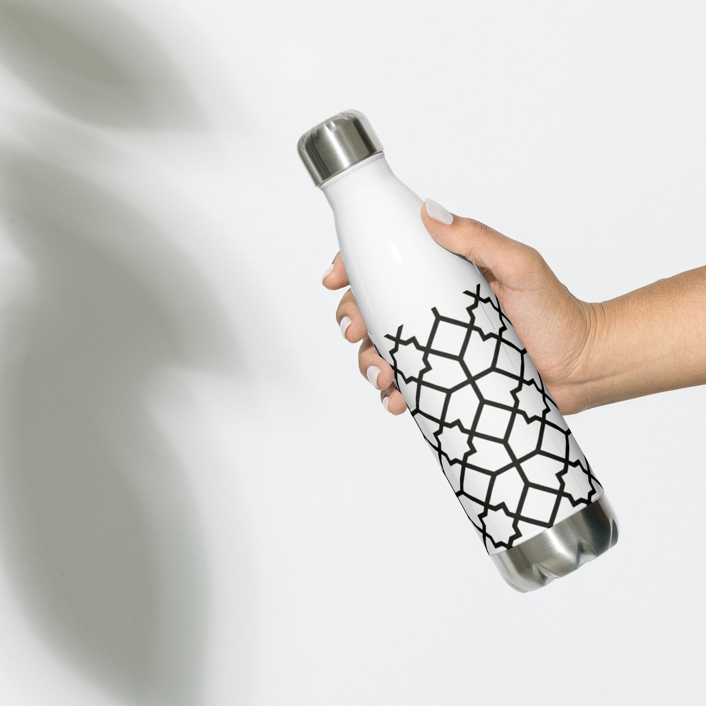 Black & White Stainless steel water bottle